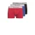 JACK & JONES JUNIOR boxershort – set van 3 rood/blauw/zwart