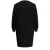 ONLY CARMAKOMA Plus Size gebloemde sweatjurk met borduursels – zwart