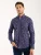 7Camicie Zakelijk overhemd ‘Donatello Poplin’  blauw