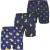 Happy Shorts Wijde boxershorts heren met print 3-pack