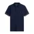 Tommy Hilfiger Heren Liquidtip Poloshirt met Korte Mouwen (Woestijnlucht)