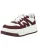 STEVE MADDEN Sneakers hoog  wijnrood / wit