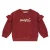 Stains&Stories sweater rood met glitter