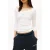 Tommy Hilfiger Slim Off Shoulder Ecru