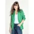 Cecil Dames Linnen blazer in Groen