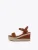 Lola Casademunt Sandalen met riem  bruin