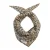 Tommy Jeans triangle scarf met panterprint bruin