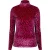 EsQualo Top Velours Printed Animal Pink