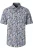 Casa Moda Overhemd Korte mouw blauw