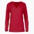 Rode Jersey V Hals Top