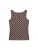 VERO MODA Top ‘VMMillion’  chocoladebruin / wit