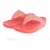 Dames Fit Flop Lulu Shimmerlux teen-post sandalen in koraal