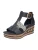 Rieker Sandalen met riem  navy / wit