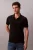 CALVIN KLEIN JEANS regular fit polo zwart