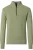 Redmond Half-Zip Sweater groen, Effen