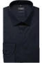 OLYMP Luxor Modern Fit Overhemd marine, Effen