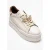 Laren Leren Gesp Sneakers Dames