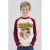 Vingino oversized longsleeve met print – donkerrood