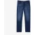 Lacoste Slim-fit herenjeans met logo in denim (Blauw wassen)