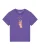 Watapparel Shirt ‘Spread Love’  lila / donkerlila
