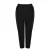 Mat Fashion straight high waist broek zwart