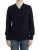 Costume National Donkerblauwe wollen trui met V-hals voor dames