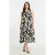 Mat Fashion midi jurk zwart
