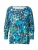 s.Oliver Shirt  navy / turquoise / sepia / wit