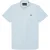Lyle & Scott blauw Gringham overhemd met korte mouwen