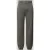 PEGADOR Straight fit joggingbroek van katoenmix met logoborduursel