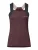 VAUDE Sporttop ‘Matera’  bruin / zwart / wit