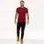 Enzo | Heren T-Shirt – Bourgondië