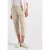 Street One Dames 3/4 satijnen broek met zakken in Beige