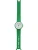 Hip Hop Analoog horloge  groen / wit