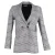 Anine Bing Madeleine Blazer in Grijs Wol