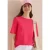 Cecil Dames Basic Shirt met boothals in Rood