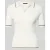 Armani Exchange Gebreid shirt van viscosemix met polokraag en V-hals