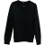 Alexander McQueen Crewneck Badges Pullover in zwart katoen