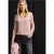 Street One Dames Shirt met carrée halslijn in Roze