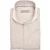 John Miller overhemd beige geprint Tailored Fit strijkvrij