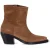 PINKO Mozart Texano Suede Tobacco Brown