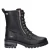 Mustang gevoerde veterboots zwart