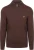 Lyle & Scott Half Zip Pullover Merinowol Espresso