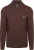 Lyle & Scott Half Zip Pullover Merinowol Espresso