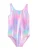Next Badpak  aqua / lavendel / abrikoos / lichtroze