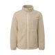 s.Oliver Big Size teddy jas – beige
