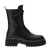 GUESS Annia chunky leren enkelboots zwart