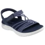 Skechers Sandalen GO WALK FLEX SANDAL , instapschoen, zomerschoen, plateausandaal met goga mat voetbed