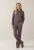 Helena Hart Broek Soul Lano Lurex 7825 Broek Burgundy