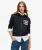 Athletic Essentials Relaxed Crop Hoodie Blauw